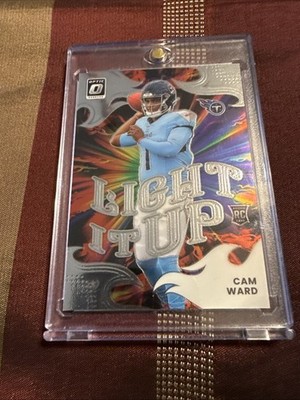 2025 Panini Optic- Cam Ward Light It Up RC #1