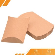 100Pcs Pillow Boxes Wedding Gift Box 3.5" x 2.6" for Wedding Yellow