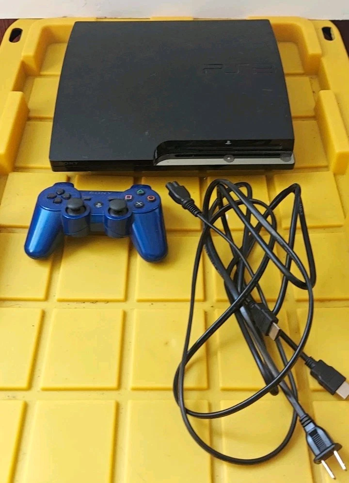 Sony PlayStation 3 - Slim Blue Video Game Consoles for sale - eBay