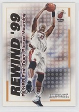 1999-00 Skybox Impact Rewind '99 Alonzo Mourning #17RN HOF az1