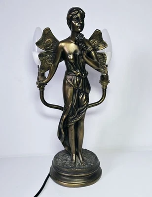 Lámpara de hadas vintage Widdop Bingham bronce latón TL-783 - Imagen 1 de 4
