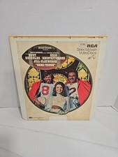 Semi-Tough 1977 CED VideoDisc RCA SelectaVision Burt Reynolds Kristofferson RARE