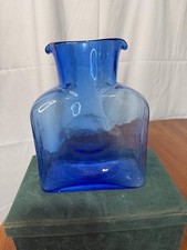 Vintage Blenko Glass Company Model 384 "Classic Water Bottle"