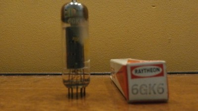 Raytheon 6GK6 Vacuum Electron Tube NOS in Original packing