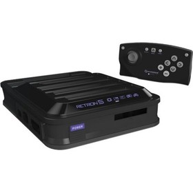 Hyperkin Retron 5 Gaming Console [black] - Game Pad Supported - Wireless - Black