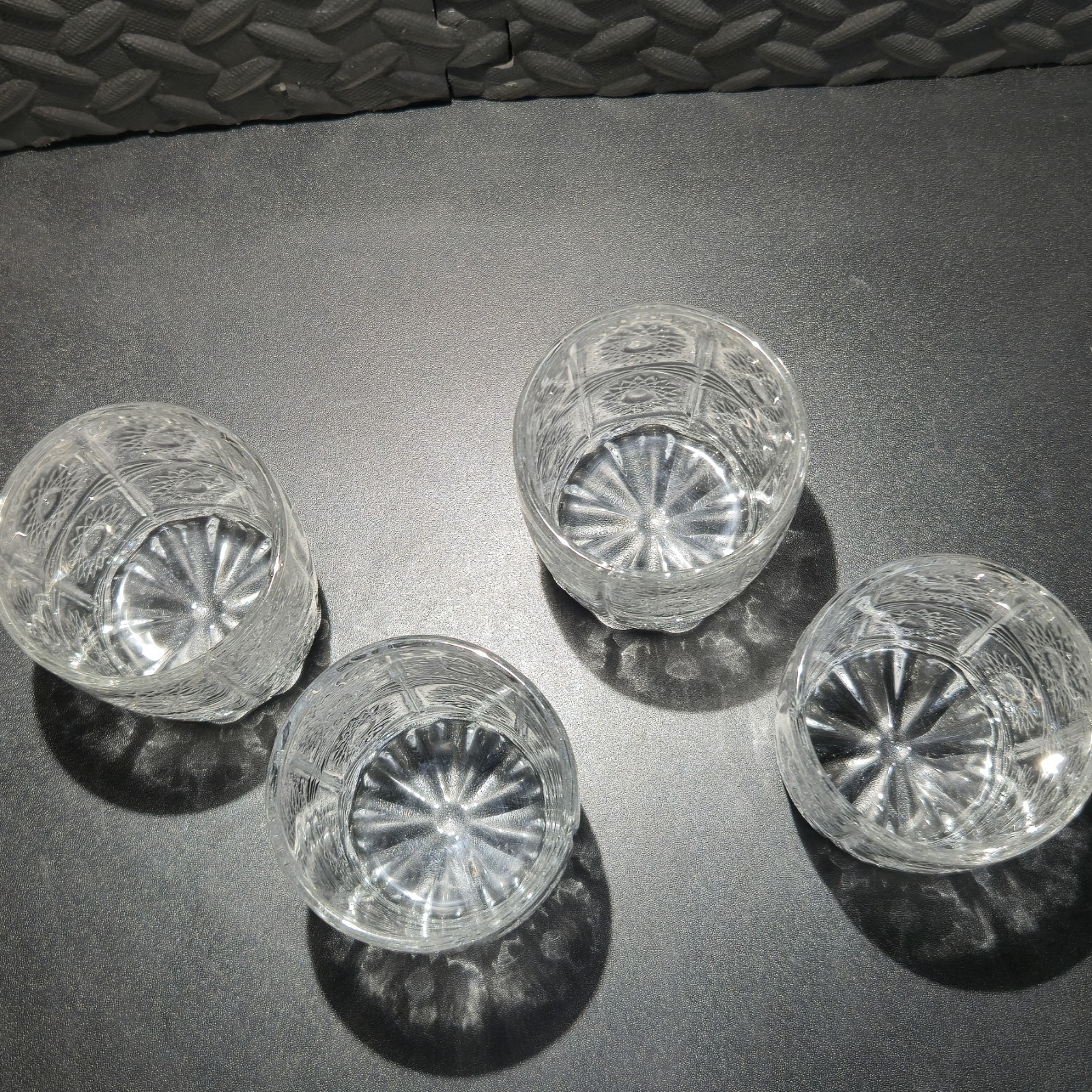 Godinger Whiskey Set Studio Crystal (4) Double Old Fashioned Glasses image 7