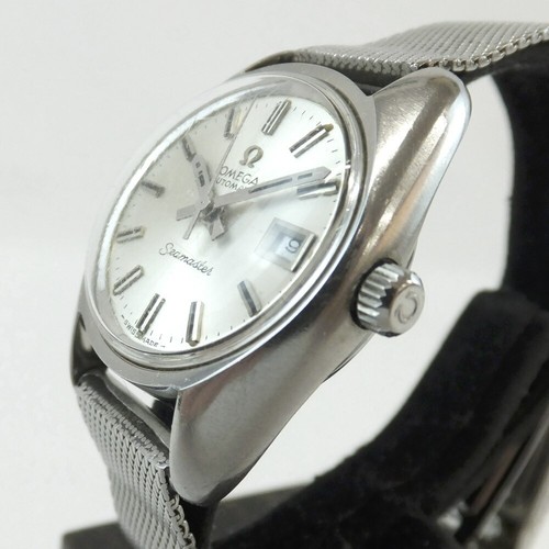 OMEGA Seamaster Date Automatic Silver Dial Stainless steel Ladies Wristwatch - Picture 3 of 11