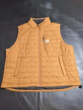 NEW Carhartt Gilliam Rain Defender Insulated Vest Brown Men's 2XL 102286 BRN