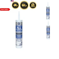 Silicone Caulk Sealant Waterproof All Purpose Clear 12 Pack
