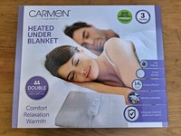 Double Bed Heated Under Blanket with Overheat Protection
