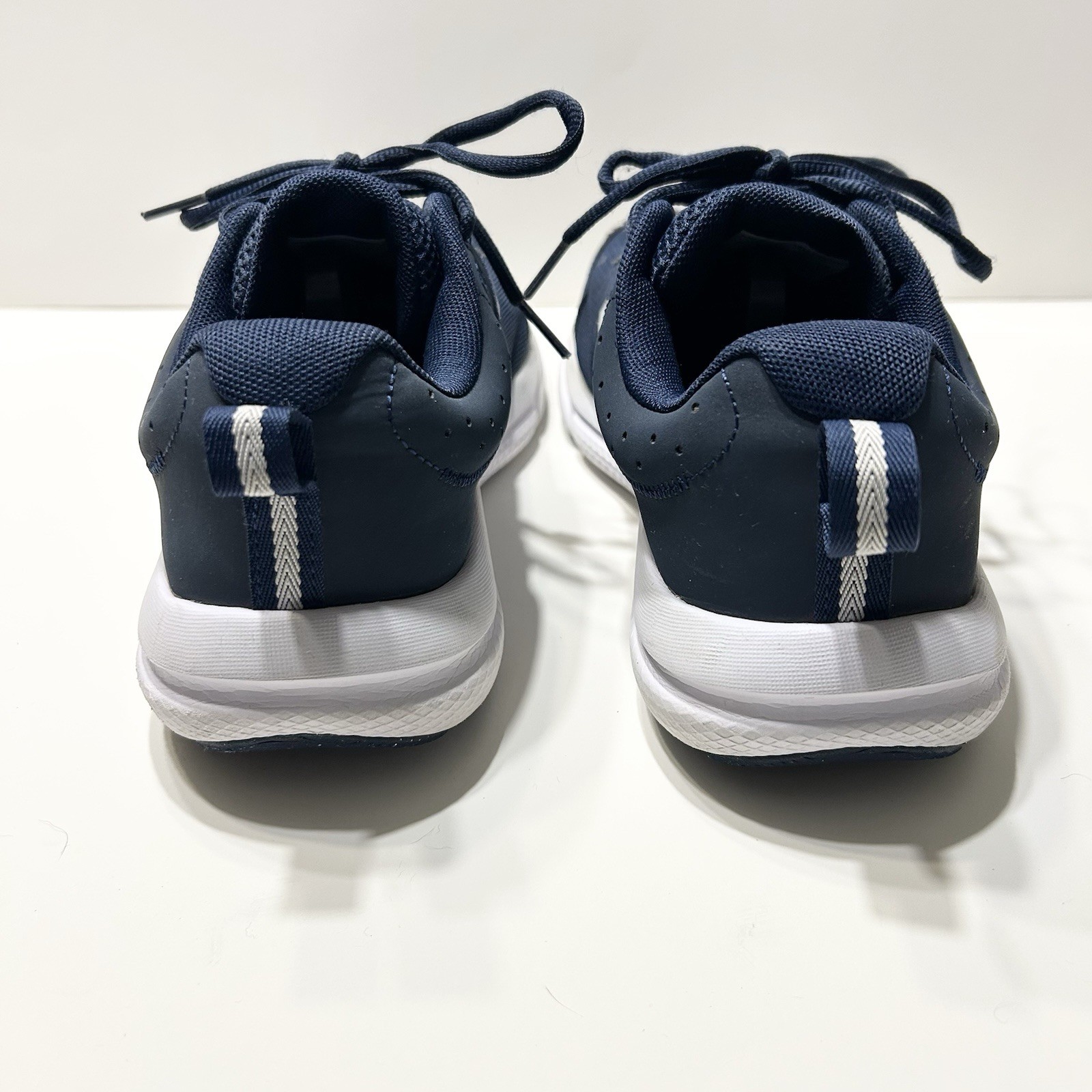 SAOLA Under Armour Charged Assert 10 Sneakers Running Uomo Blu Bianco Maglia Taglia 7 5