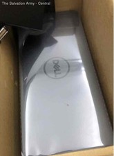 Adaptateur de charge de station d'accueil universel portable Dell gris avec câble dans sa boîte