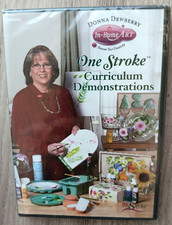 Donna Dewberry - One Stroke Curriculum Demonstrations DVD Folk Art - NEW SEALED