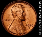 1956-D Lincoln Wheat Cent - Choice Gem Brilliant Uncirculated  No Reserve #L5932