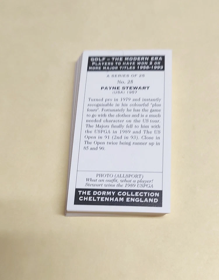 1994 The Dormy Collection SET 25 Arnold Palmer Jack Nicklaus Payne Stewart - Image 2 of 2