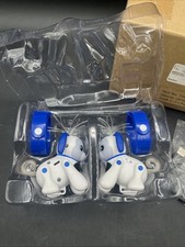 Jambrites 2 Pack White  Blue Puppies