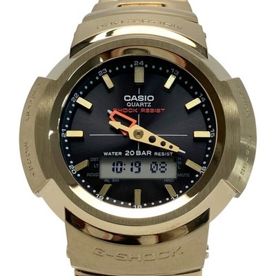 CASIO G-SHOCK Full Metal Ana-Digi AWM-500GD-9AJF Radio Solar Powered Men's W...