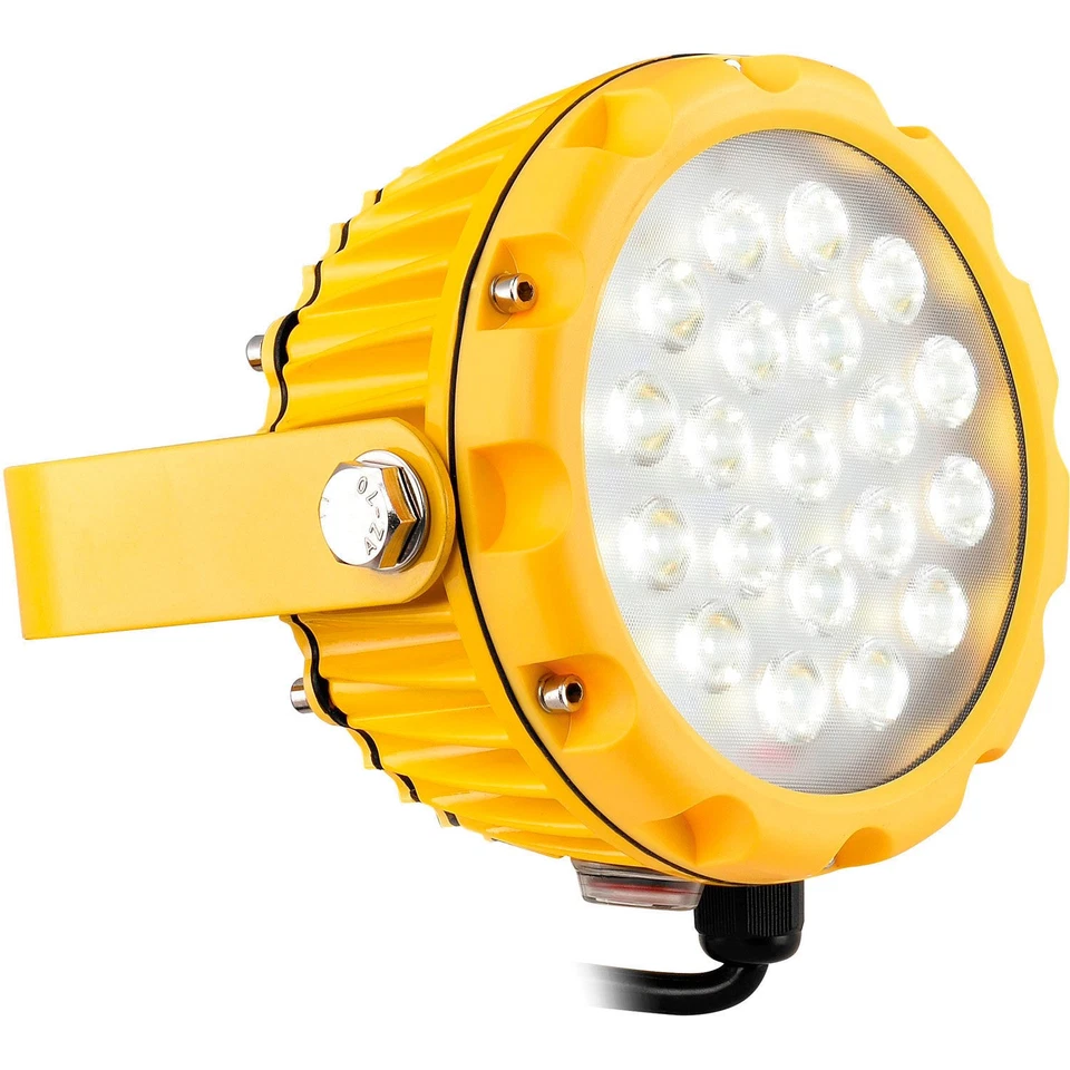 20W LED Dock Light Head Only 1800 Lumens 5000K On/Off Switch 9' Cord w/Plug - Image 2 of 4