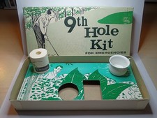 9th Hole Kit Emergencies Golfer Novelty Gag Gift 1967 Fishlove Co. Vintage