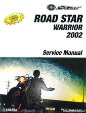 LIT-11616-15-37 2002 Yamaha Road Star Warrior 1700 Motorcycle Service Manual
