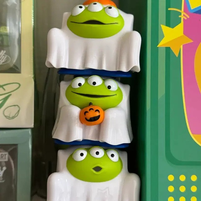 Disney Toy Story Soff Studio Alin Ghost Halloween Figure Set