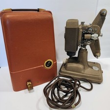 Vintage 1940s REVERE MODEL 85 8mm Movie Film Projector w/Case Power Cord