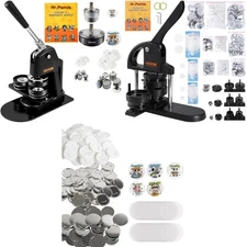 Button Maker Machine 2.28"/1.25"/0.98"/3-in-1/2-in-1 Button Badge Parts