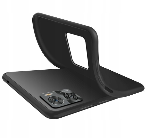 Mattschwarze HÜLle FüR Motorola Moto E22 / E22I + Glas-image