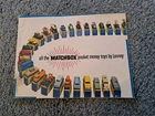 Vintage Matchbox Pocket Money Toys by Lesney Catalog Cars