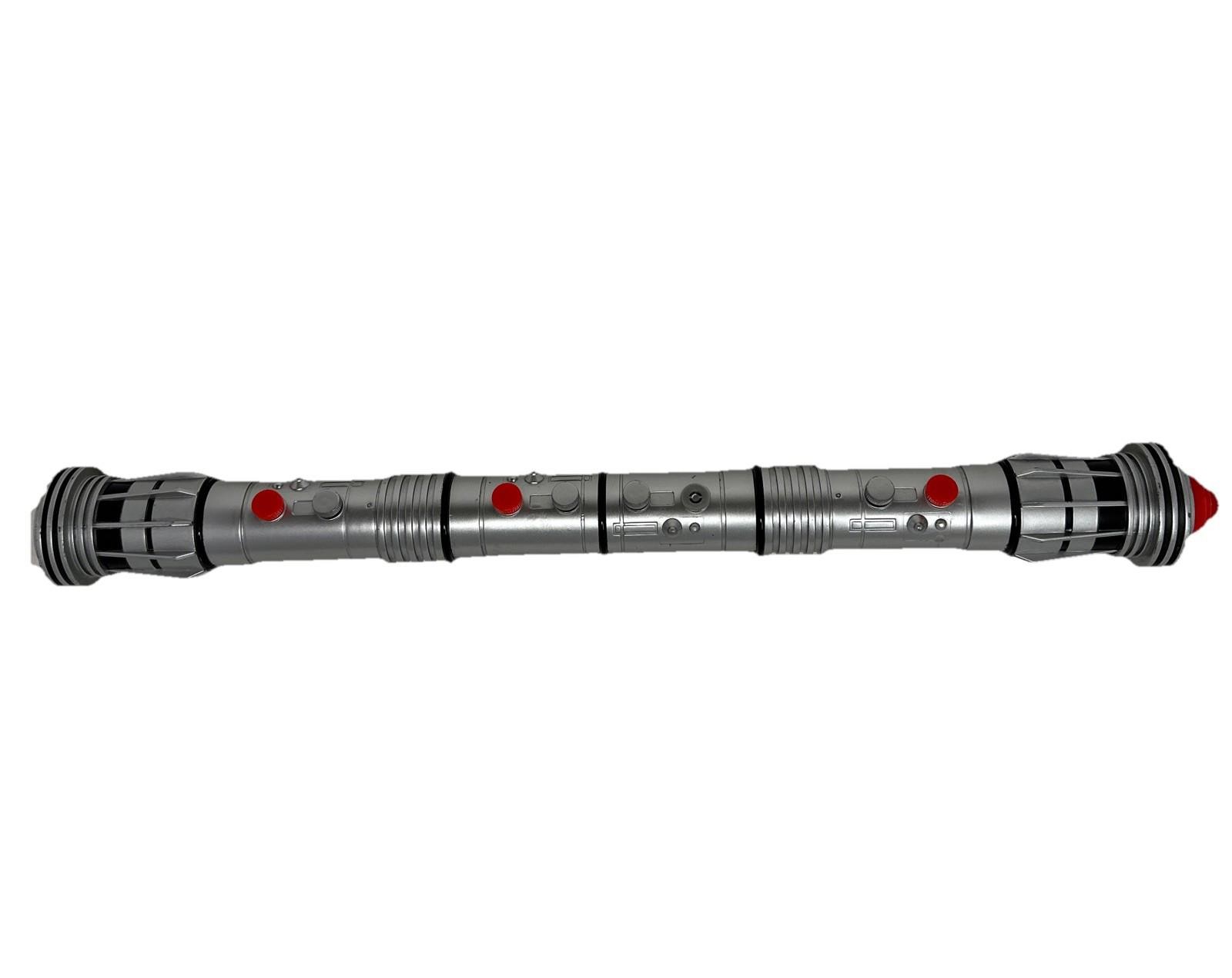 2011 Hasbro Star Wars Darth Maul Double Ended Red Lightsaber
