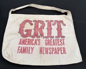 Vintage Newspaper Bag | eBay