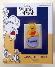 NEW Ukonic Disney Winnie The Pooh Night Light with Auto On at Dusk, Off at Dawn