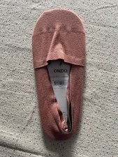 Ondo Organic Cotton No Show Sock Caramel Moch...