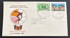 Australia FDC Royal 1962 VII British Empire & Commonwealth Games Perth