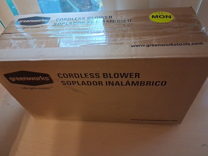 GreenWorks 24252 G-MAX 40V 150 MPH Variable Speed Cordless Blower, (2Ah) Battery