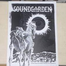 Soundgarden Concert Poster The Rave/Eagles Club Milwaukee WI Feb 1, 2013 94/200