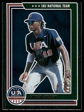 2022 Panini Stars & Stripes USA Baseball #58 Jayden Hylton