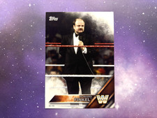HOWARD FINKEL 2016 Topps WWE Then Now & Forever BASE 5x7 Jumbo 06/49