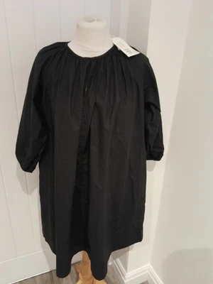 PRECIOSA TÚNICA/VESTIDO COS NEGRO UK 8 NUEVO CON ETIQUETAS - Imagen 1 de 3
