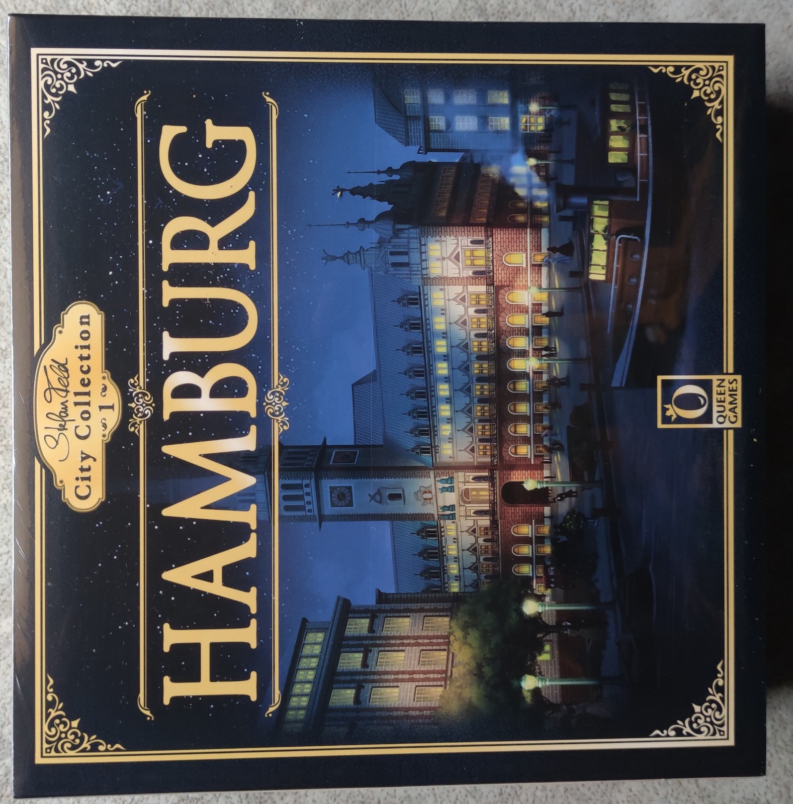 Hamburg Brettspiel Deluxe Edition Stefan Feld Queen Games NEU OVP