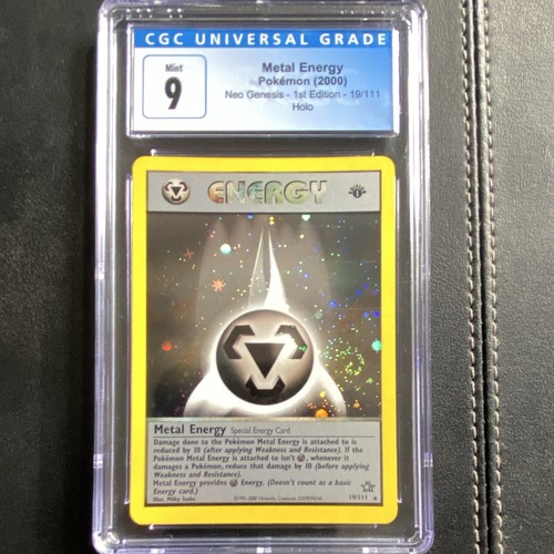 Metal Energy (1st Edition) graded CGC 9 for sale on eBay