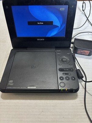 Sony DVP-FX750 Portable DVD Player With Charger Tested And Works