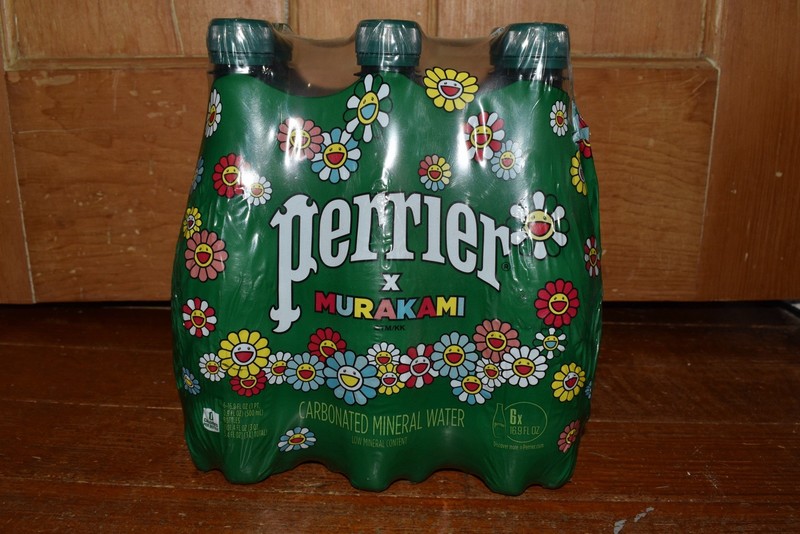 Perrier x Murakami Sparkling Carbonated Mineral Water 6-Pack 500 mL