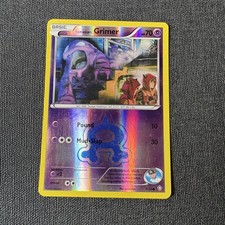 Team Aqua's Grimer 7/34 Double Crisis Reverse Holo MP on eBay