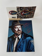 DAVID HARBOUR in-person signed autograph/autograph 20x25cm Stranger Things