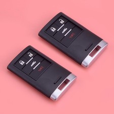 2P Flip Key Cover Housing Key Fob Shell Fit For Cadillac XLR 2008-2009