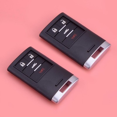 2P Klappschlüssel Abdeckung Gehäuse Key Fob Shell fit für Cadillac XLR 2008-2009