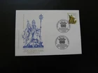 art sculpture Egid Quirin Asam FDC Germany 1992