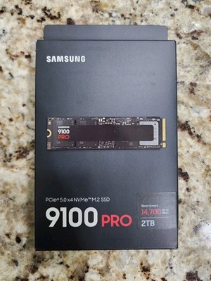 SAMSUNG 9100 PRO 2TB PCIe 5.0 w/o HEATSINK NVMe (MZ-VAP2T0B/AM) SEALED NEW