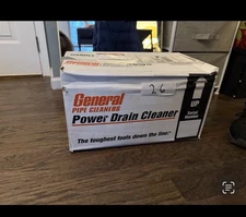 General Pipe Cleaners, BD drain gun Power Drain Cleaner 25ft